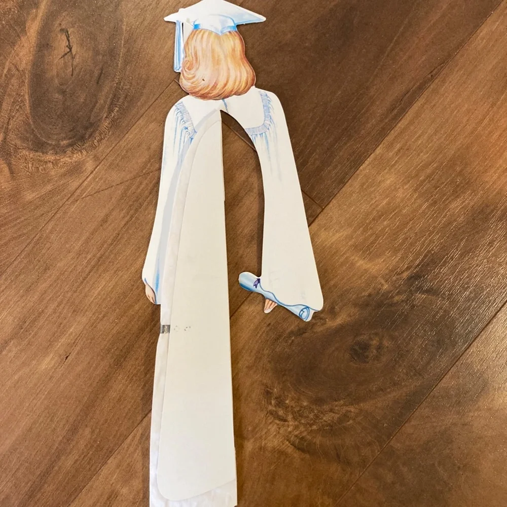 Vintage paper Graduation decoration 1976 Bestle
